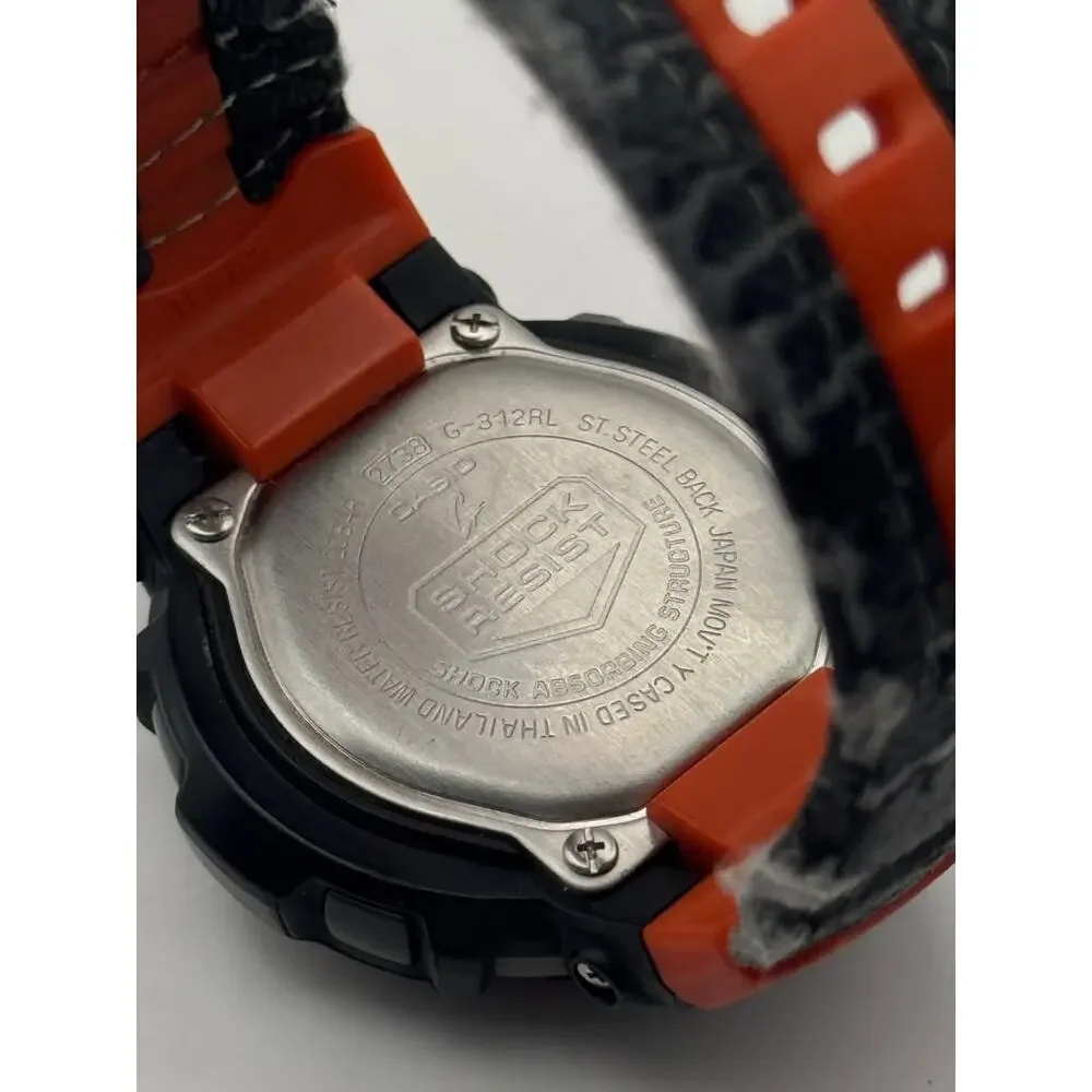 Casio G-Shock G-312RL Analog Digital Watch Shock Resist Resin Band Untested